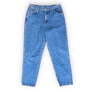 Vintage 90s Riders Tapered Mom Jeans Women’s Size 14 M Straight Leg High Rise